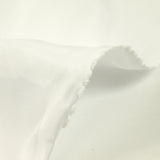Piqué de polyester élasthanne blanc