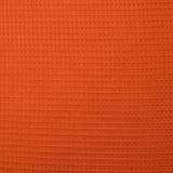 Coton 100% nid d'abeille orange