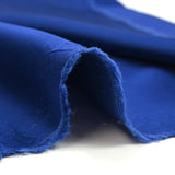 Satin viscose bleu roi