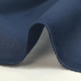Dark blue cotton voile