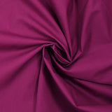 Coton uni orchidée