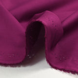 Coton uni orchidée