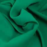 Crêpe de polyester vert