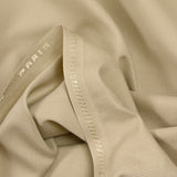 Tissu tailleur en polyviscose sergé beige