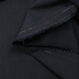 Tissu tailleur laine mélangée fantaisie bleu nuit