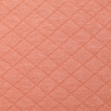 Jersey de coton matelassé Josie saumon