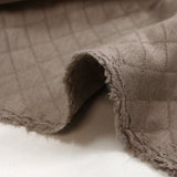 Jersey de coton matelassé Josie grège