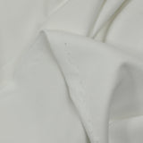Maille polo coton lourd blanc