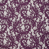 Dentelle festonnée Judith prune