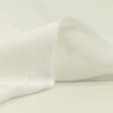 Maille polo coton lourd blanc