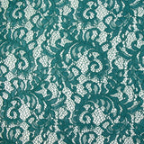 Dentelle festonnée Judith bleu canard