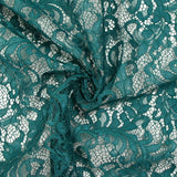 Dentelle festonnée Judith bleu canard