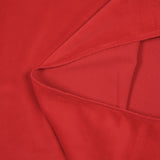 Jersey de velours tout doux rouge