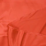 Satin de soie 100% orange corail