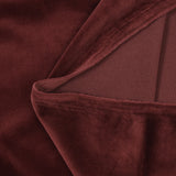Jersey de velours tout doux lie de vin