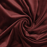 Jersey de velours tout doux lie de vin