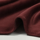 Jersey de velours tout doux lie de vin