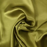 Satin de soie 100% vert tilleul