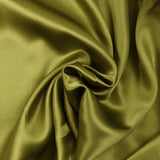 Satin de soie 100% vert tilleul