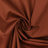 Squirrel satin cotton poplin