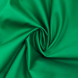 Popeline de coton satinée vert menthe