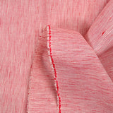 Coton uni rouge chiné
