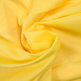 Coton uni jaune