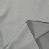 Coton lourd tissé-teint rayé gris