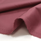 Popeline de coton satinée bois de rose