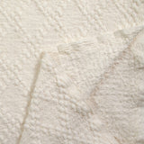 Maille relief Alanya blanc cassé