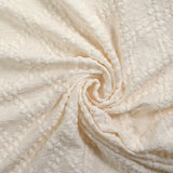 Maille relief Alanya blanc cassé