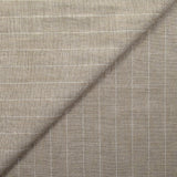 Polyviscose et lin rayé Maud fond beige
