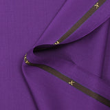 Tissu tailleur 100% laine Super 110's aubergine