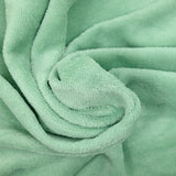 Water green bamboo sponge fabric sold per meter