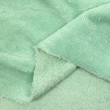 Water green bamboo sponge fabric sold per meter