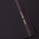 Tissu tailleur 100% laine Super 110's indigo foncé