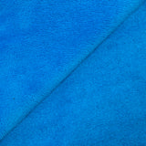 Tissu éponge bambou bleu vendu au mètre