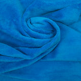 Tissu éponge bambou bleu vendu au mètre