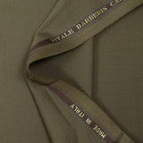 Tissu tailleur 100% laine Super 110's olive