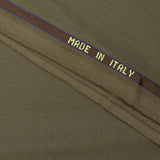 Tissu tailleur 100% laine Super 110's olive