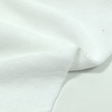 Tissu éponge bambou blanc vendu au mètre