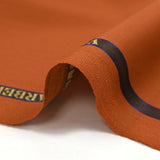 Tissu tailleur 100% laine Super 110's orange brûlé