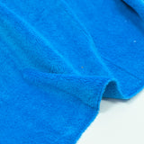 Tissu éponge bambou bleu vendu au mètre