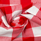Vichy 60 mm Policoton rojo y blanco