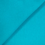 Tissu sweat minkee épais turquoise