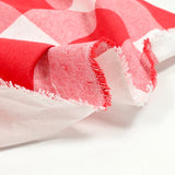 Vichy 60 mm Policoton rojo y blanco
