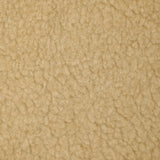 Ocher sheepskin suede bomber