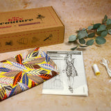Mi caja de alta costura M&T X LCDSP: Hojas indias