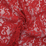 Dentelle festonnée Judith rouge
