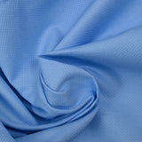 Coton alvéole fantaisie bleu ciel